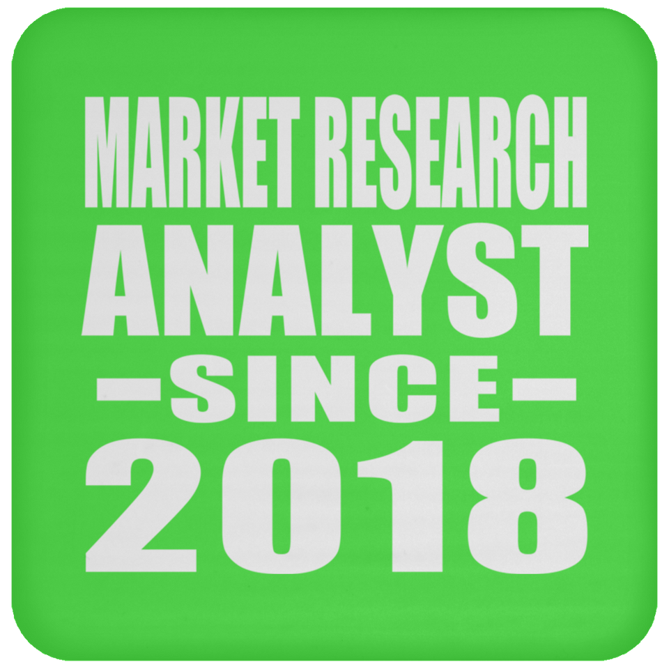 Market Research Analyst Since 2018 - Drink Coaster