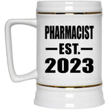 Pharmacist Established EST. 2023 - Beer Stein