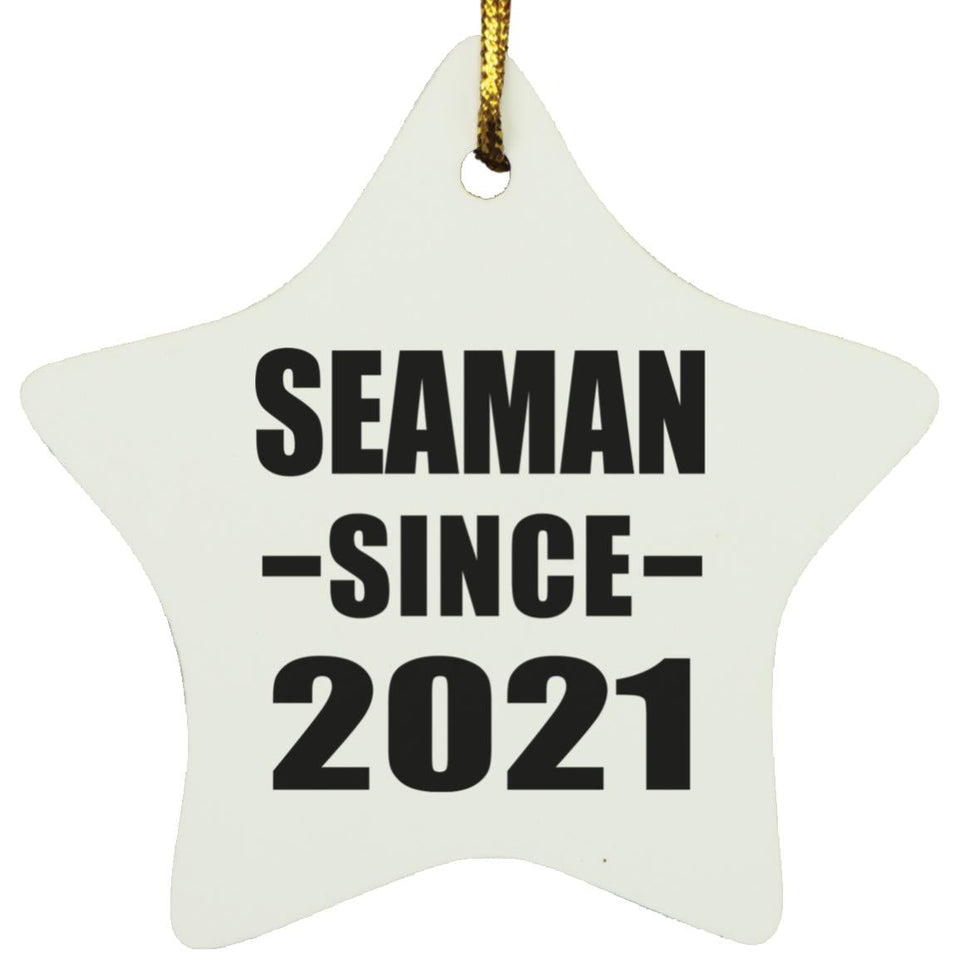Seaman Since 2021 - Star Ornament