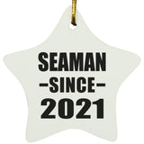 Seaman Since 2021 - Star Ornament