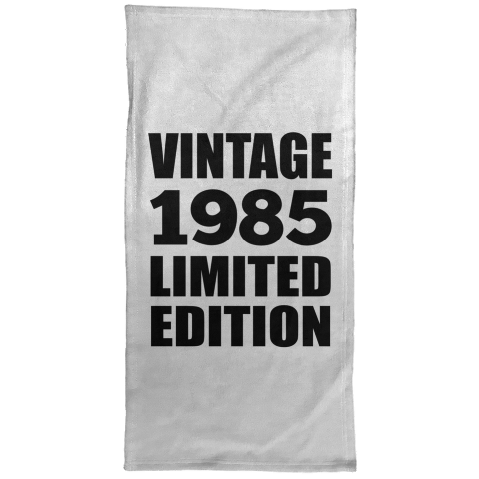 39th Birthday Vintage 1985 Limited Edition - Hand Towel