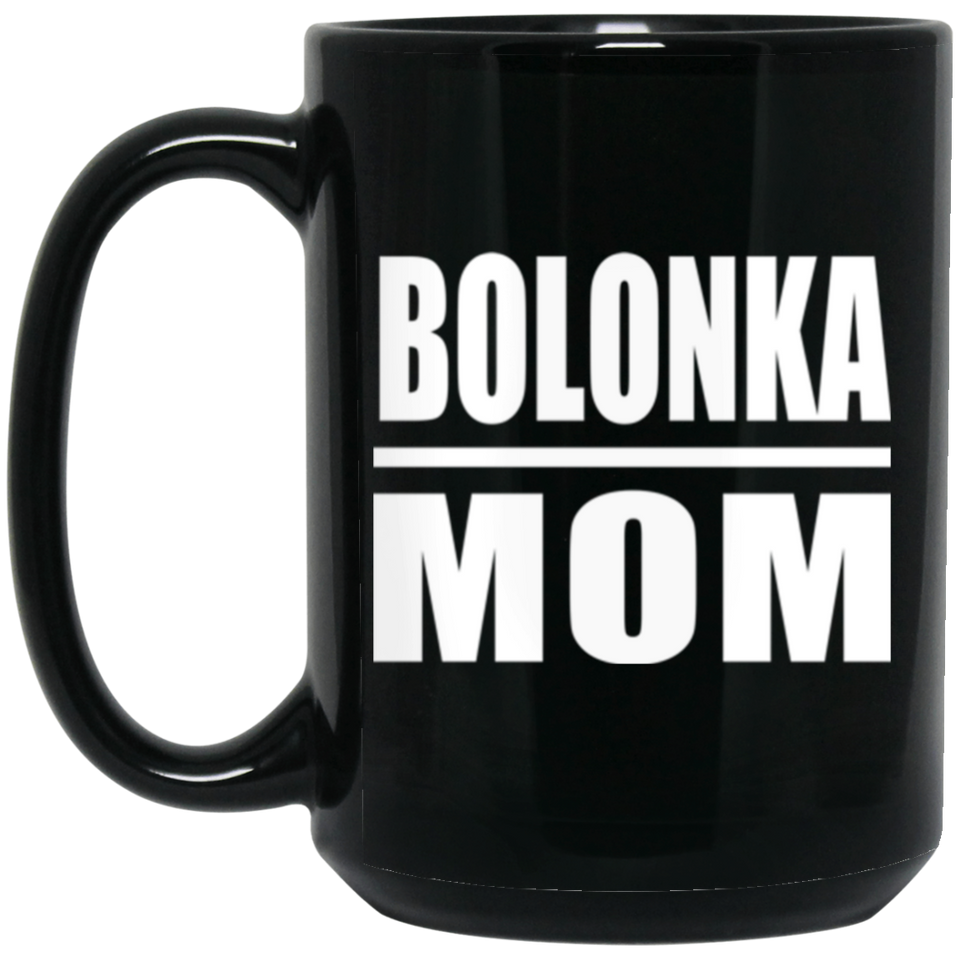 Bolonka Mom - 15oz Coffee Mug Black