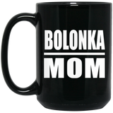 Bolonka Mom - 15oz Coffee Mug Black
