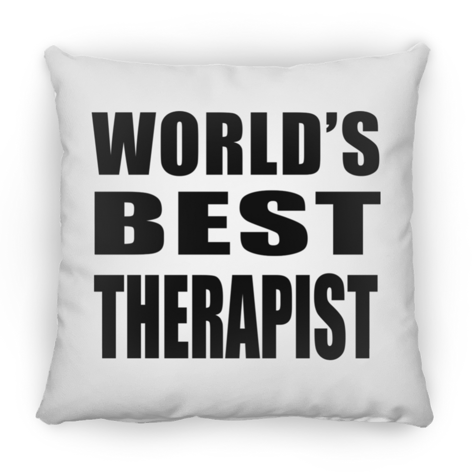 World's Best Therapist - Throw Pillow
