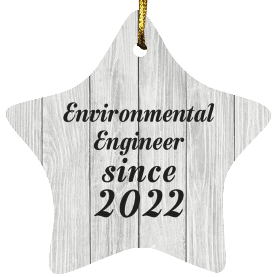 Environmental Engineer Since 2022 - Star Ornament F