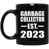Garbage Collector Established EST. 2023 - 11oz Coffee Mug Black