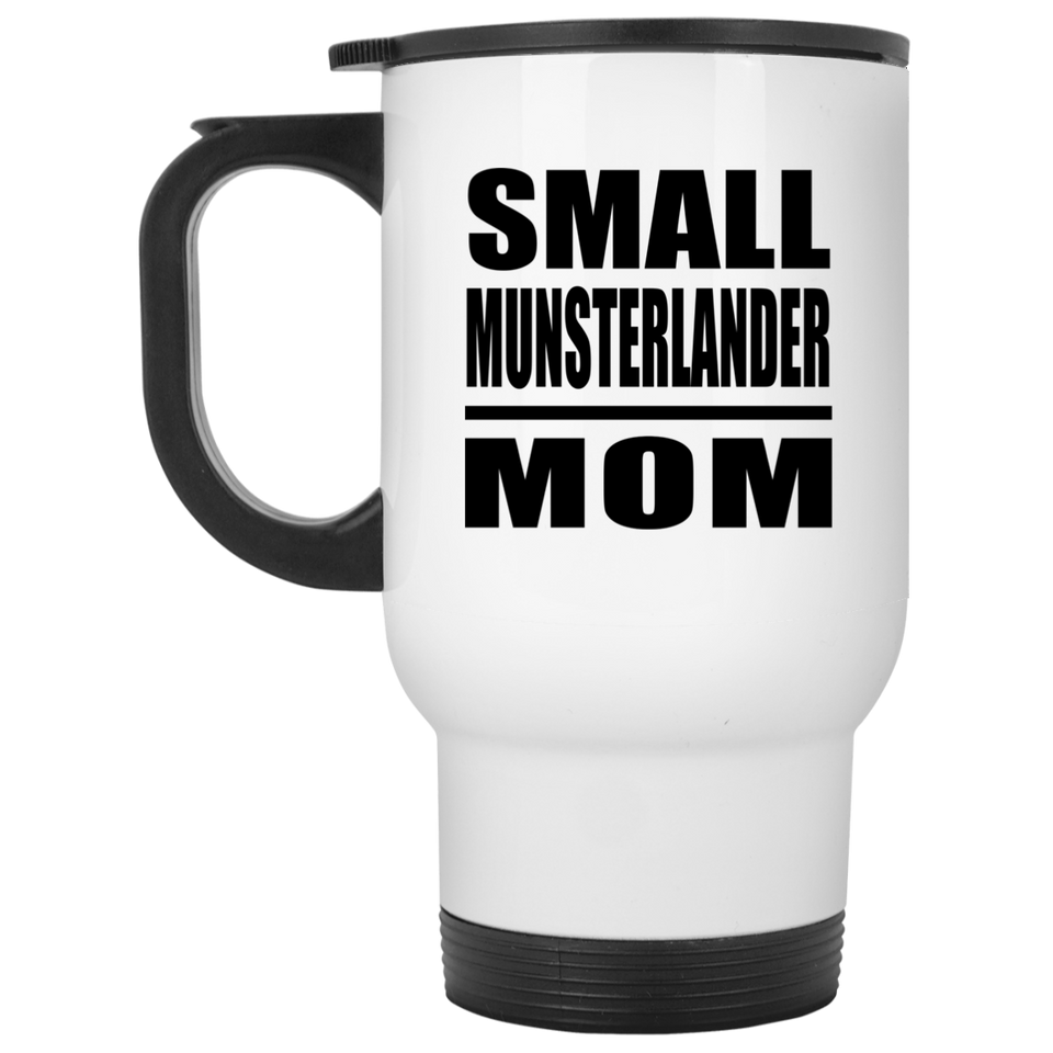 Small Munsterlander Mom - White Travel Mug