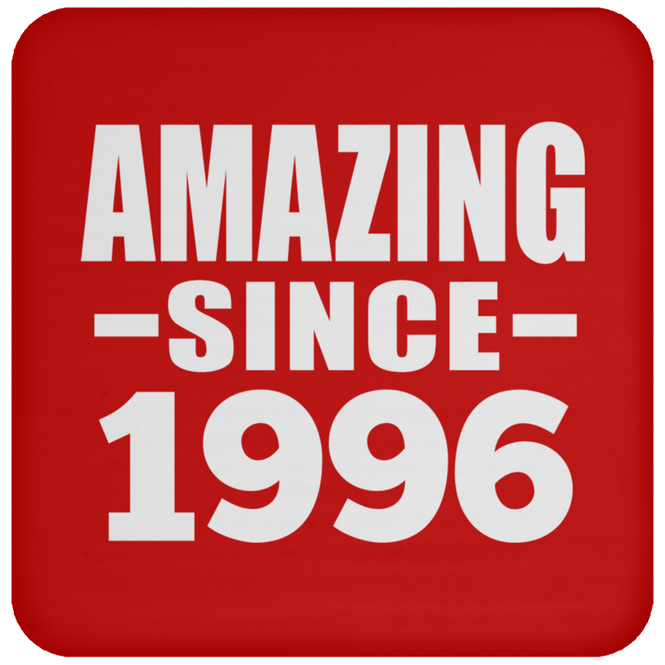 28th Birthday Amazing Since 1996 - Drink Coaster
