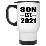 Son Established EST. 2021 - White Travel Mug
