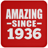 88th Birthday Amazing Since 1936 - Drink Coaster