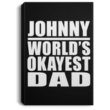 Johnny World's Okayest Dad - Canvas Portrait