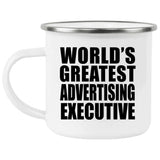 World's Greatest Advertising Executive - 12oz Camping Mug