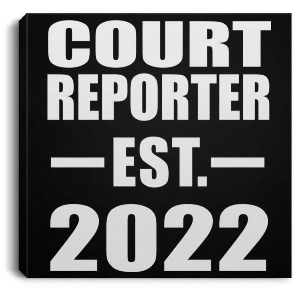 Court Reporter Established EST. 2022 - Canvas Square