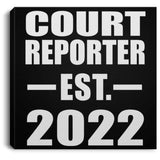 Court Reporter Established EST. 2022 - Canvas Square