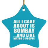 All I Care About Is Bombay - Star Ornament