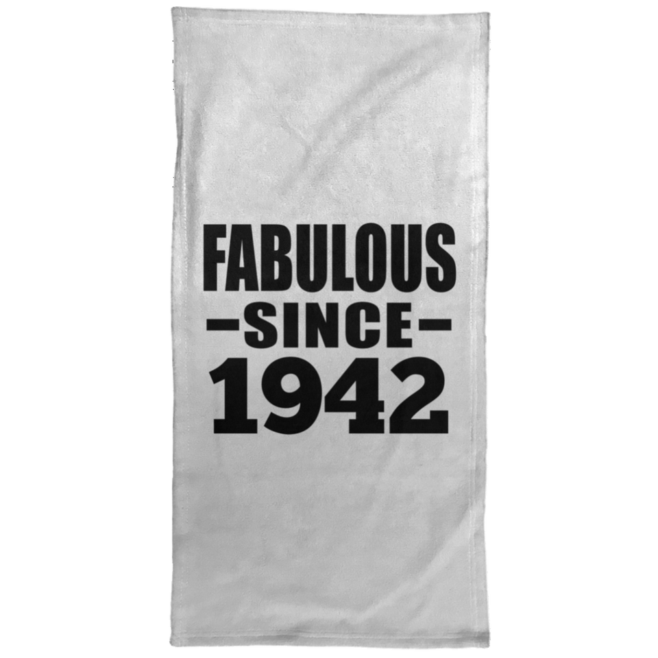 82nd Birthday Fabulous Since 1942 - Hand Towel