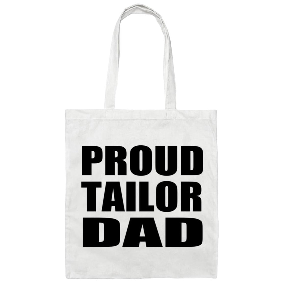 Proud Tailor Dad - Tote Bag White