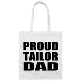 Proud Tailor Dad - Tote Bag White