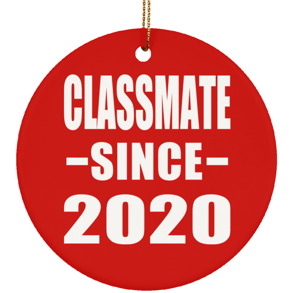 Classmate Since 2020 - Circle Ornament