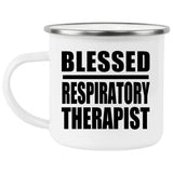Blessed Respiratory Therapist - 12oz Camping Mug