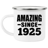 99th Birthday Amazing Since 1925 - 12oz Camping Mug