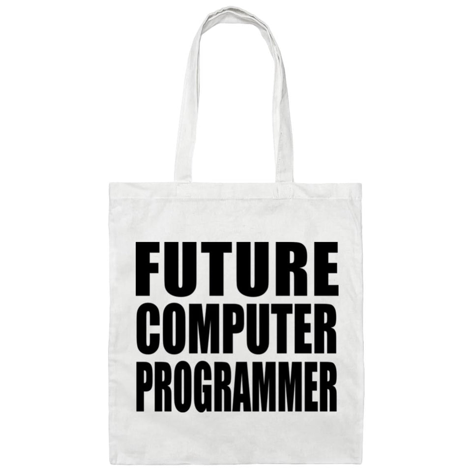 Future Computer Programmer - Tote Bag White