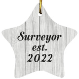 Surveyor Established Est. 2022 - Star Ornament F