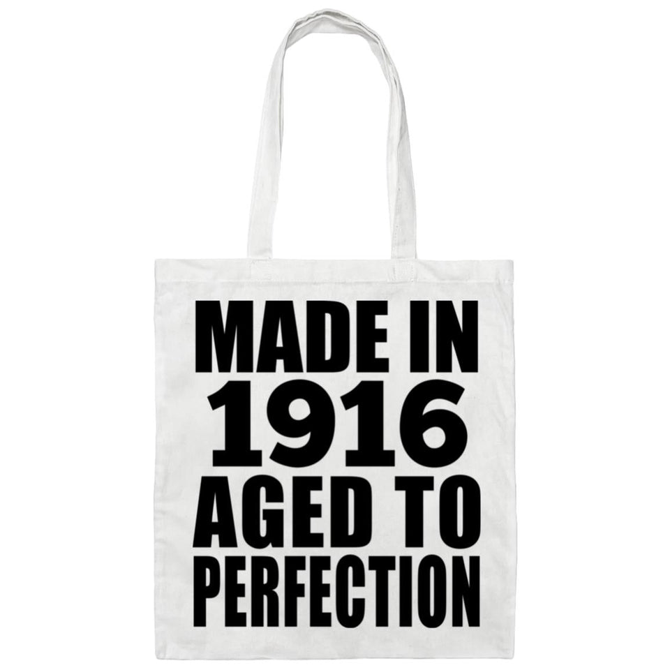 108th Birthday Made In 1916 Aged To Perfection - Tote Bag White
