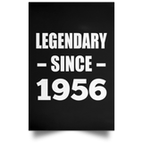 68th Birthday Legendary Since 1956 - Poster Portrait