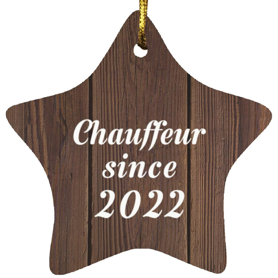 Chauffeur Since 2022 - Star Ornament D
