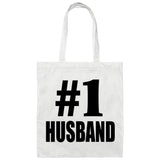 Number One #1 Husband - Tote Bag White