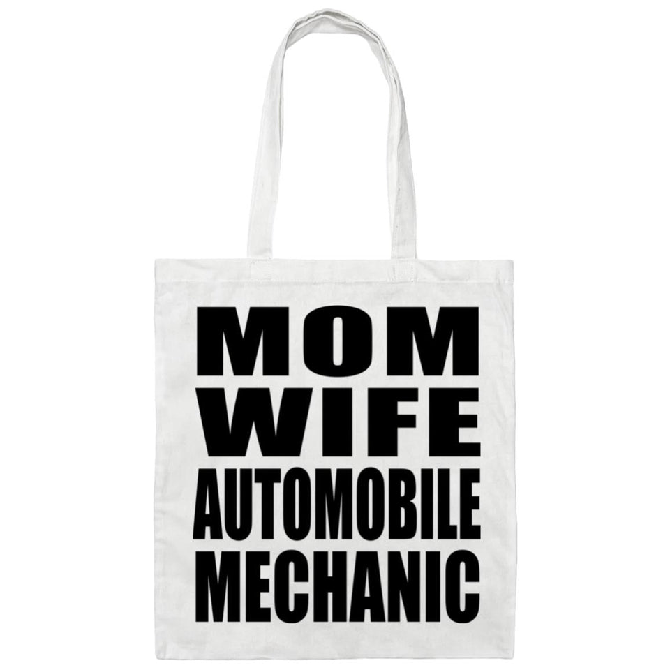 Mom Wife Automobile Mechanic - Tote Bag White