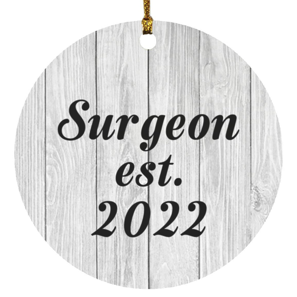 Surgeon Established Est. 2022 - Circle Ornament F