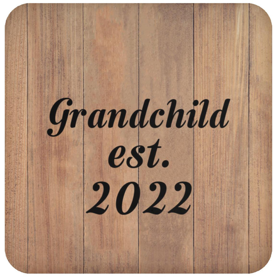 Grandchild Established EST. 2022 - Drink Coaster C