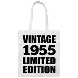 69th Birthday Vintage 1955 Limited Edition - Tote Bag White