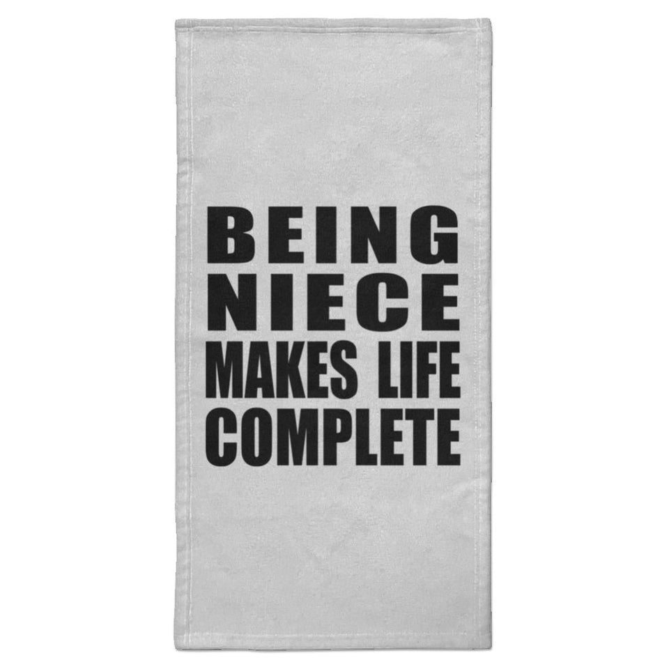 Being Niece Makes Life Complete - Hand Towel