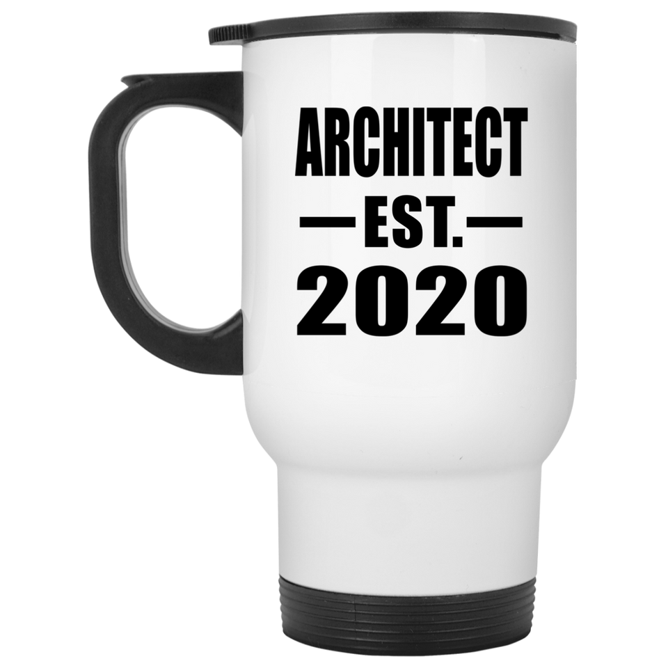 Architect Established EST. 2020 - White Travel Mug