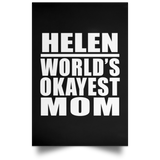 Helen World's Okayest Mom - Poster Portrait