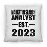 Market Research Analyst Established EST. 2023 - Throw Pillow