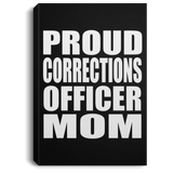 Proud Corrections Officer Mom - Canvas Portrait