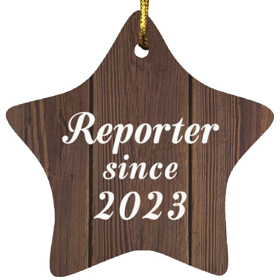 Reporter Since 2023 - Star Ornament D