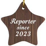 Reporter Since 2023 - Star Ornament D