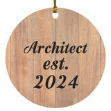 Architect Established Est. 2024 - Circle Ornament C