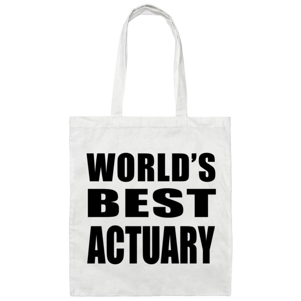World's Best Actuary - Tote Bag White