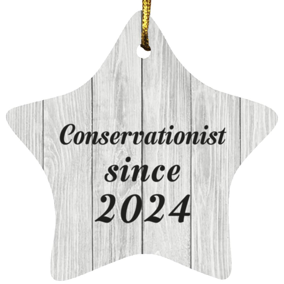 Conservationist Since 2024 - Star Ornament F