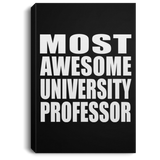 Most Awesome University Professor - Canvas Portrait