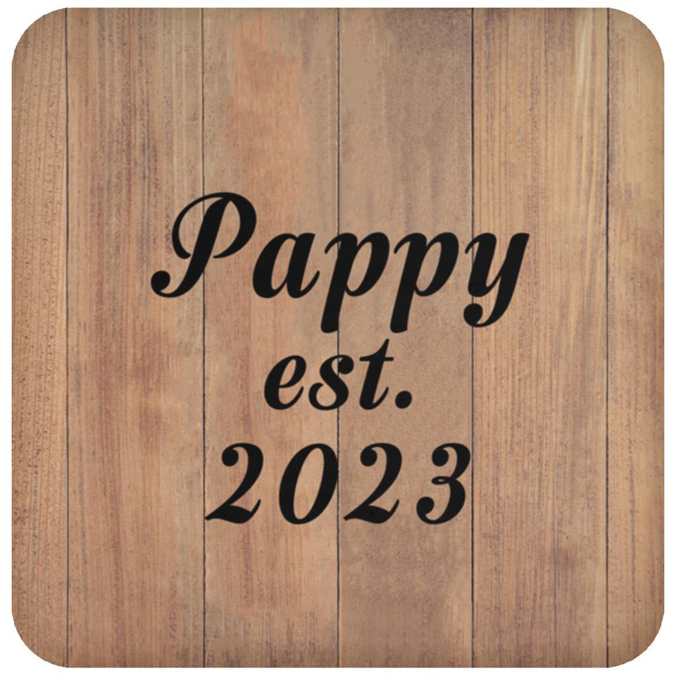 Pappy Established EST. 2023 - Drink Coaster C
