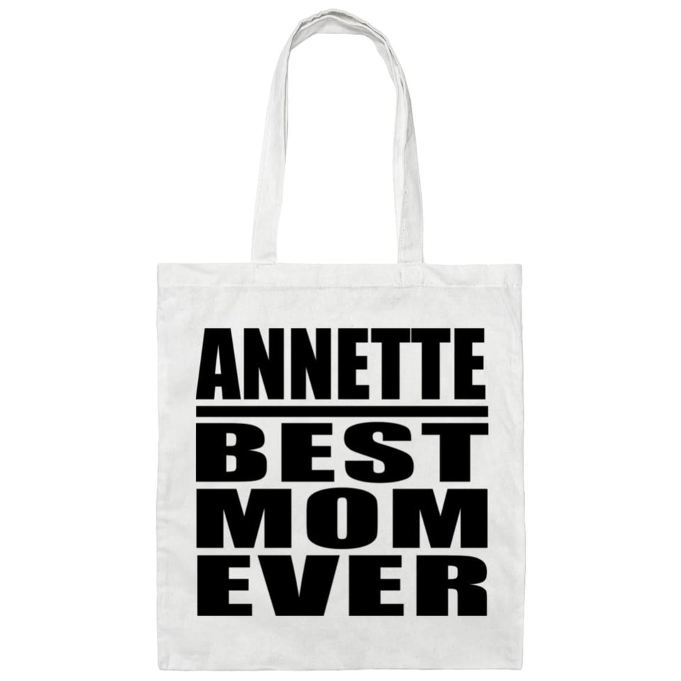 Annette Best Mom Ever - Tote Bag White