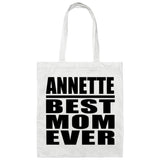 Annette Best Mom Ever - Tote Bag White