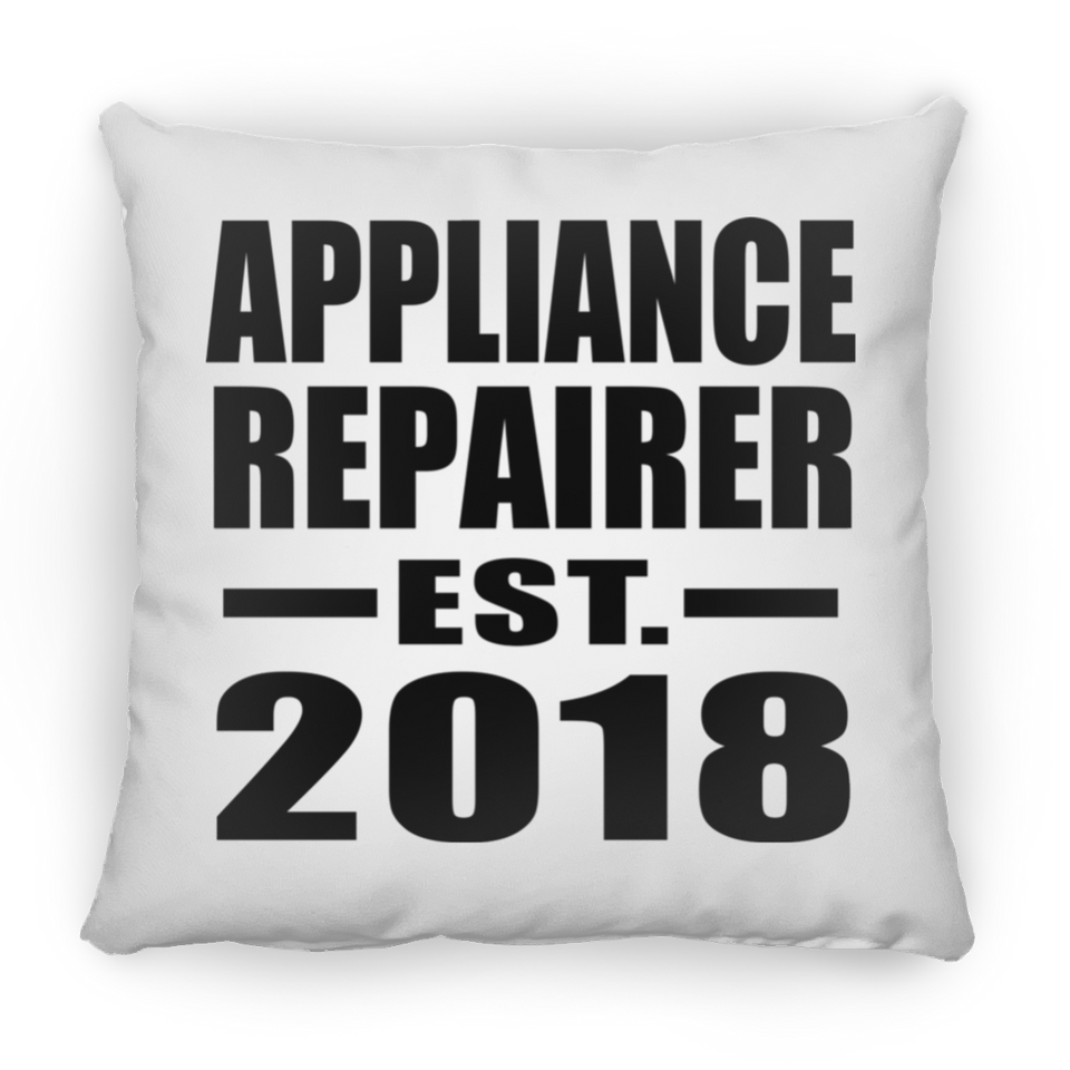 Appliance Repairer Established EST. 2018 - Throw Pillow